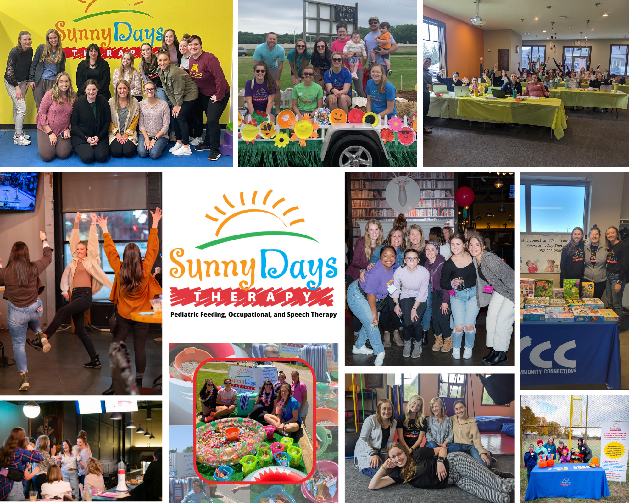 Join our outstanding team of OTs, PTs, and SLPs at SunnyDays Therapy!